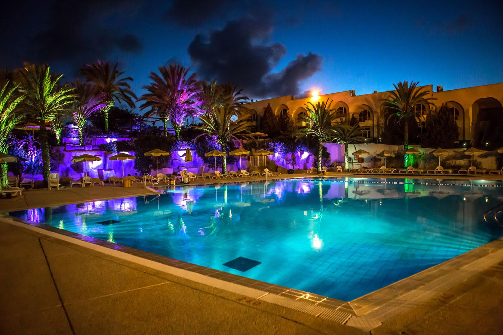 Pool at Eshel HaShomron hotel in Ariel 